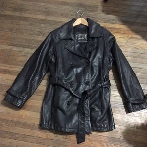 Women’s medium leather jacket